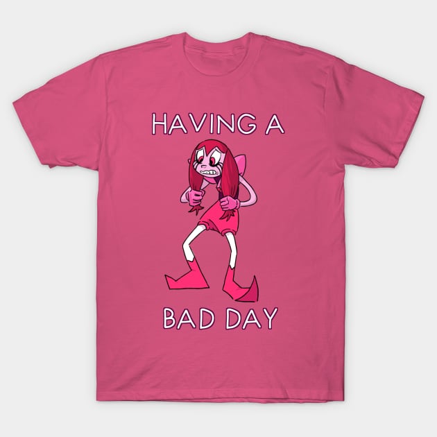 Steven Universe: Spinel Bad Day T-Shirt by JenjoInk